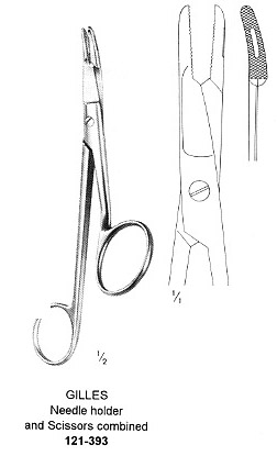 Needle Holder, Gilles